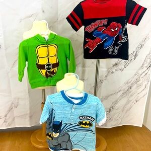 Boys shirt bundle with hoodie 18 months